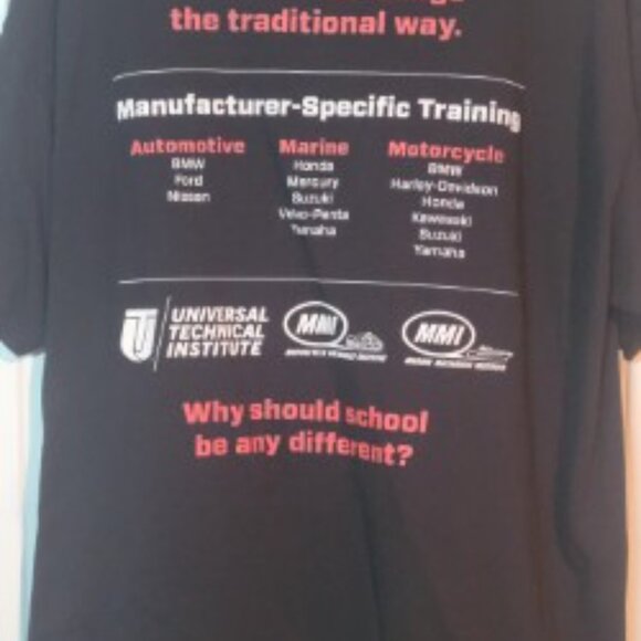 Gildan DryBlend T-Shirt MMI UTI School XL – New Without Tags - Picture 4 of 5